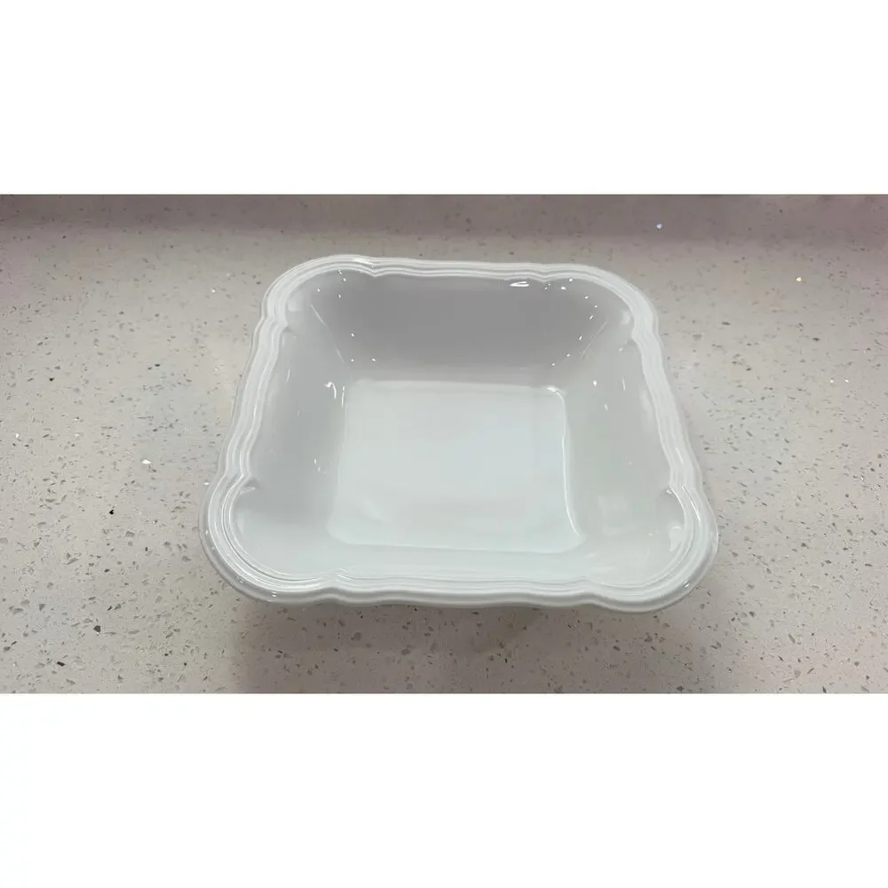 Vintage Seltmann Weiden Marie Luise Bayr Ostmark White Serving Bowl Germany 10”